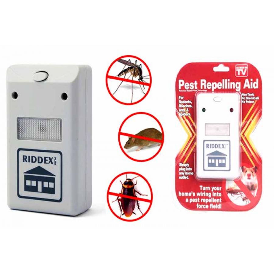 Pack Of 5 Riddex Pest Repelling Aid